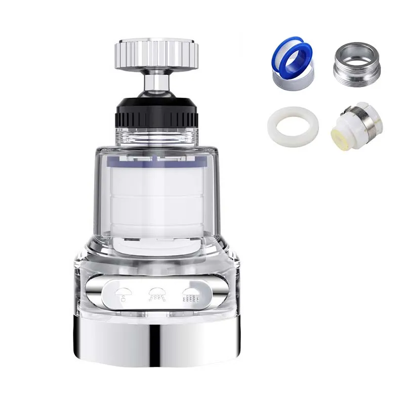 360° Rotating Faucet Filter with 3 Water Modes