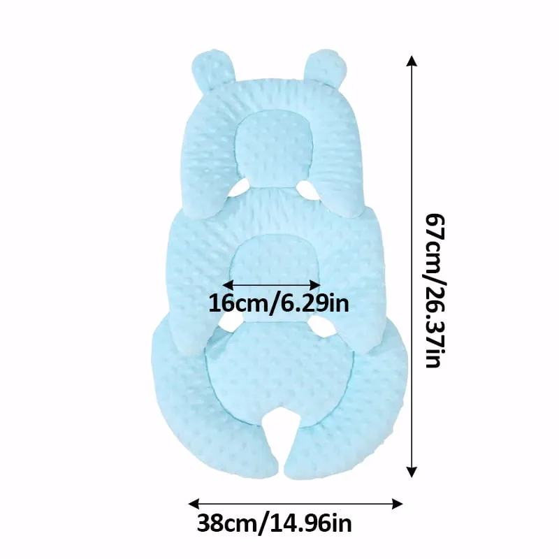 Stroller seat cushion
